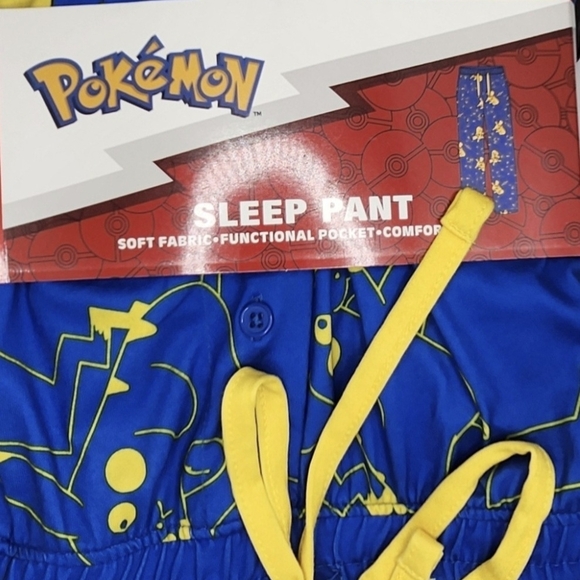 Pokemon Other - POKEMON Sleep Pants ~ Functional Pocket ~ Drawstring & Super Soft BNWT